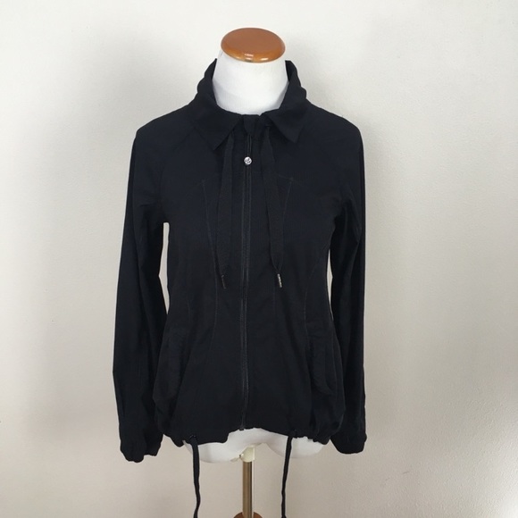 lululemon athletica Jackets & Blazers - Lululemon Transition Black Studio Jacket Full Zip